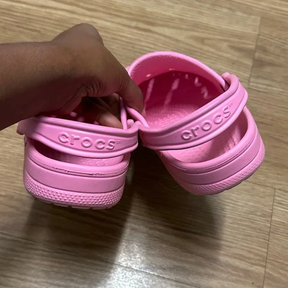 CROCS Pink Sandals Clogs - Picture 11 of 12